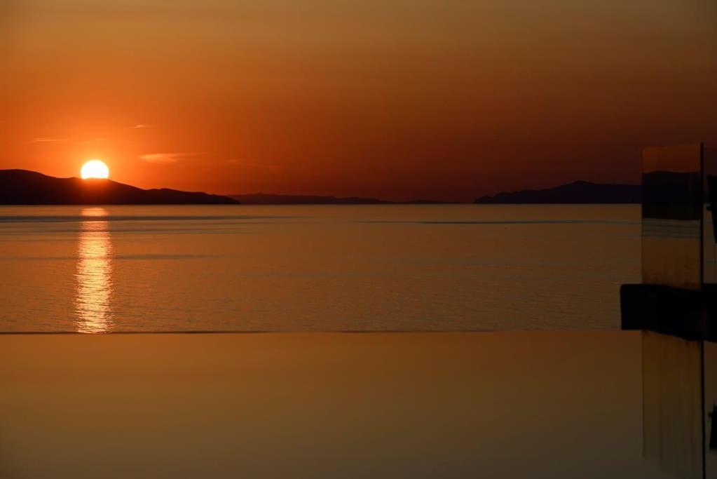 Mykonos Sea View Luxury Villa By Calypso Sunset Villas Mykonos Town ภายนอก รูปภาพ