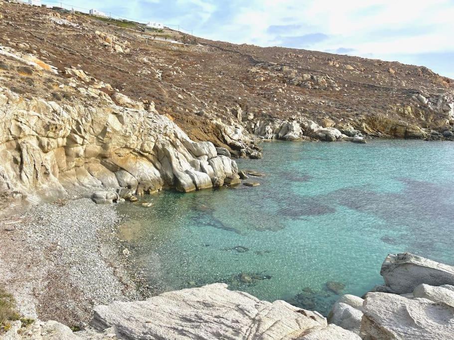 Mykonos Sea View Luxury Villa By Calypso Sunset Villas Mykonos Town ภายนอก รูปภาพ