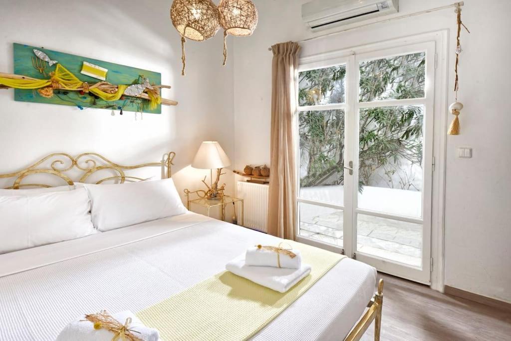 Mykonos Sea View Luxury Villa By Calypso Sunset Villas Mykonos Town ภายนอก รูปภาพ